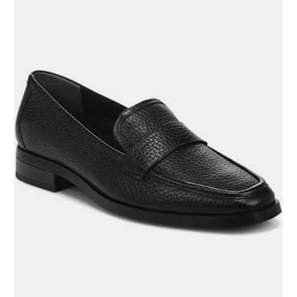 Vionic Sellah Black Leather Loafers